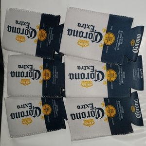 BRAND NEW- Set of 6 Corona Beer Koozies